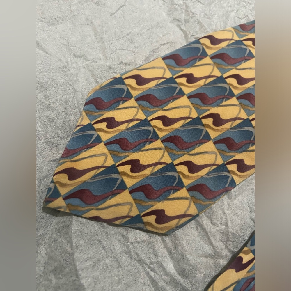 J. Garcia Happy birthday 100 % Silk Neck Tie